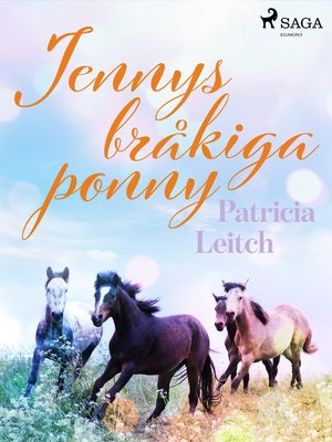 cover image of Jennys bråkiga ponny